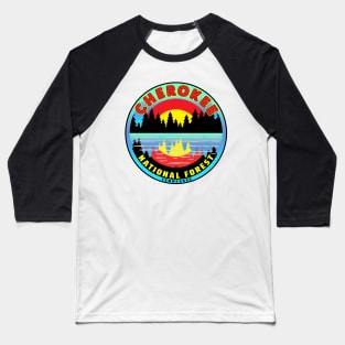 Cherokee National Forest Tennessee Park North Carolina Baseball T-Shirt